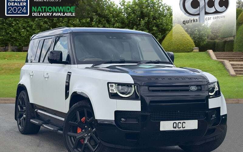 White Used 2023 Land Rover Defender HSE Dynamic SUV | £62,950 (Expensive) - Image 1/4