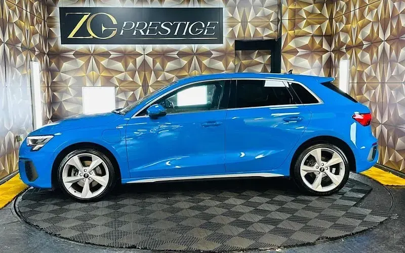 Used Audi A3 Sportback e-tron S-Line 204 HP (150 kW) 2022 Blue Hatchback