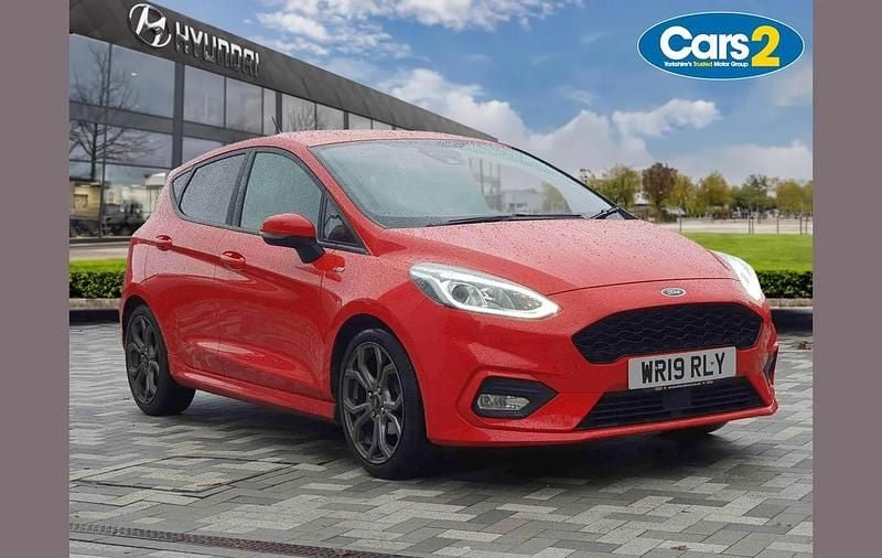 Red Used 2019 Ford Fiesta ST-Line Hatchback | £9,990 (Fair price) - Image 1/4