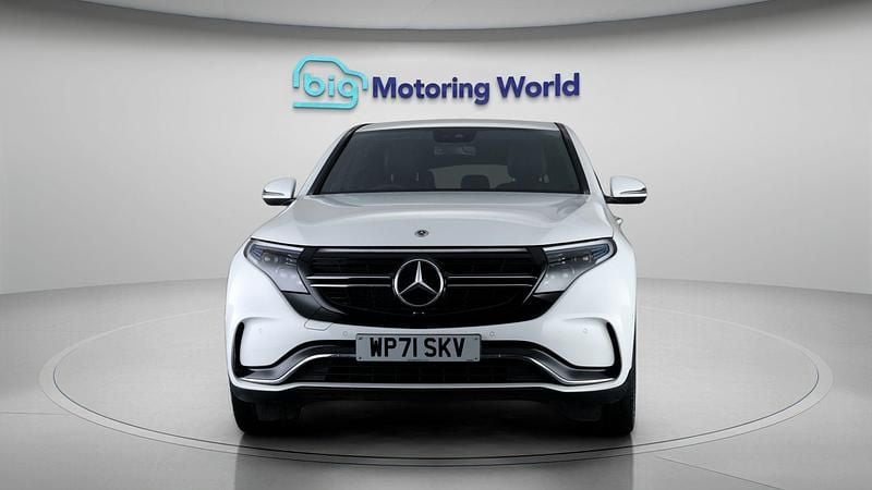 Used Mercedes EQC400 AMG line 300 kW (408 HP) 2022 White SUV