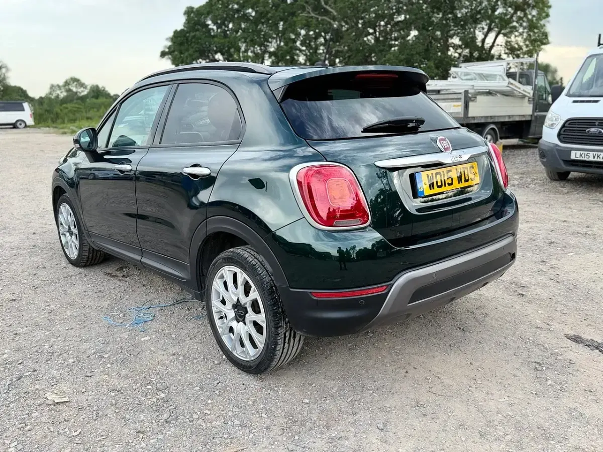 Used Fiat 500X 120 HP (88 kW) 2015 Green SUV