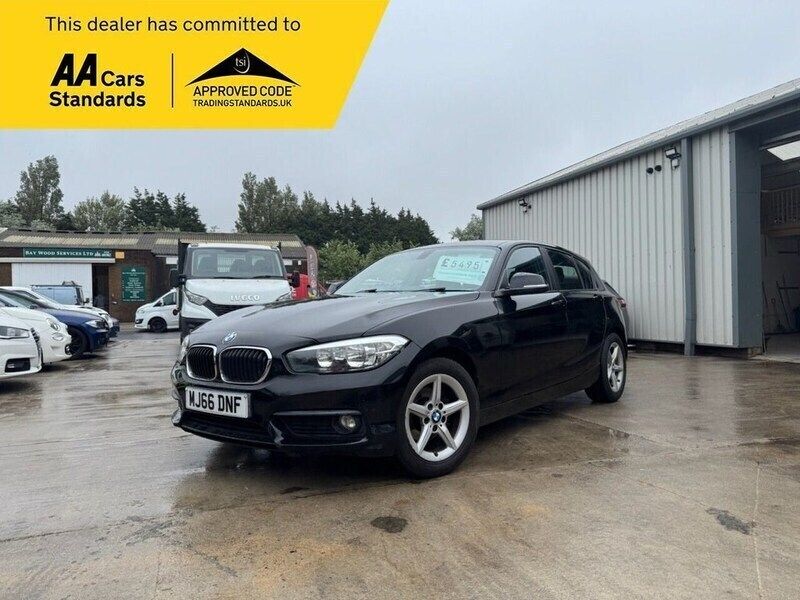 Black Used 2016 BMW 116 Efficient Dynamics Hatchback | £5,495 (Super price) - Image 1/4