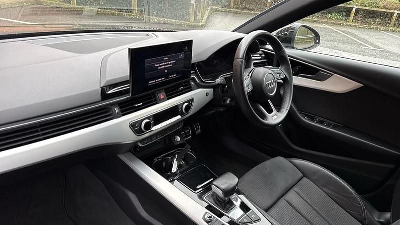 Used Audi A4 S-Line 150 HP (110 kW) 2023 Black Sedan