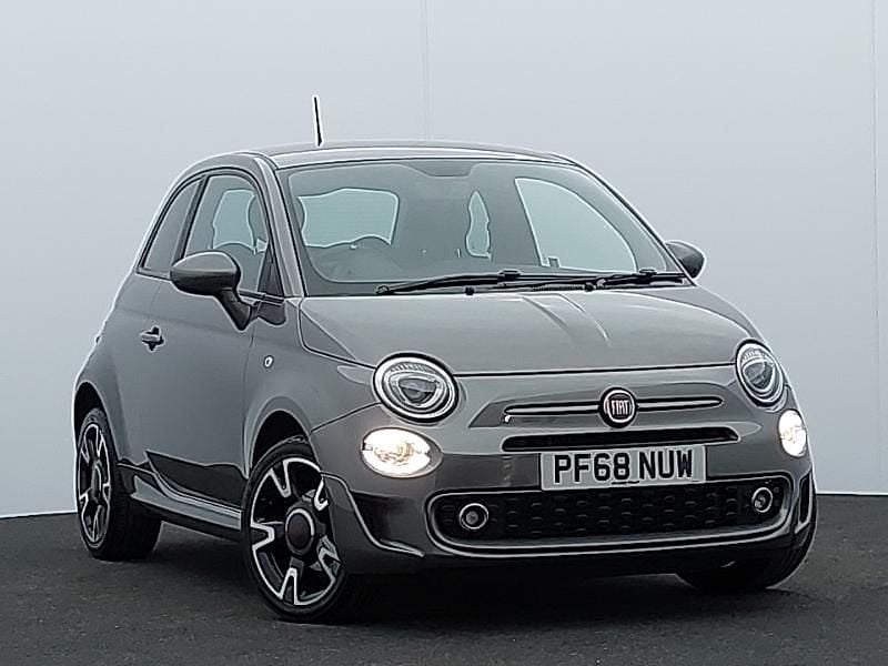 Used Fiat 500 S 69 HP (50 kW) 2018 Grey Hatchback