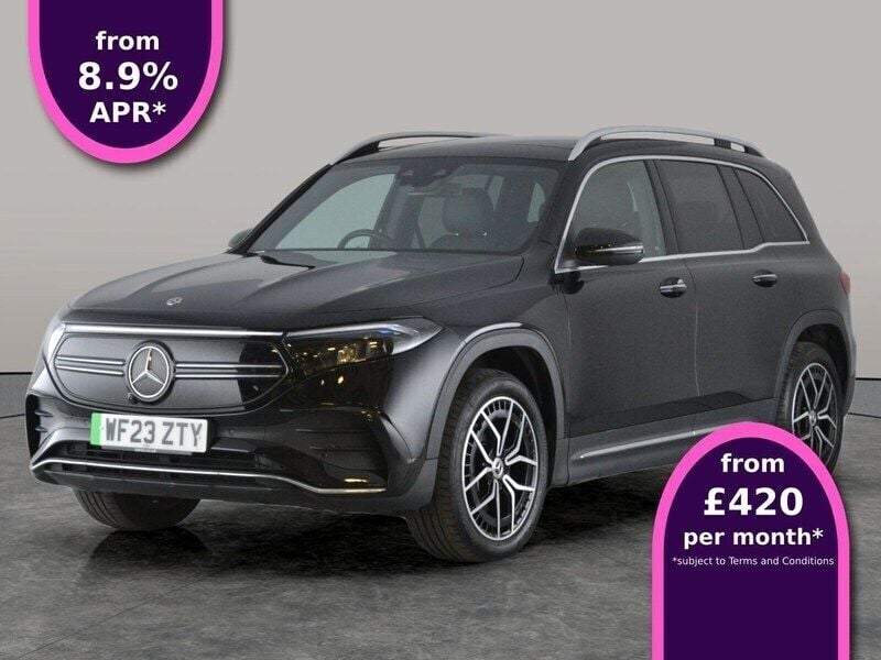 Black Used 2023 Mercedes EQB350 AMG line SUV | £29,123 (Good price) - Image 1/3