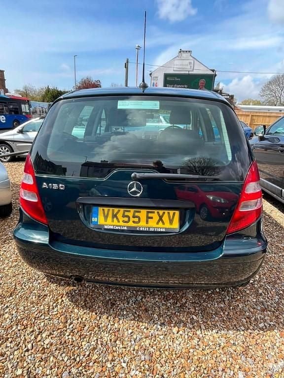 Used Mercedes A150 Classic 94 HP (69 kW) 2005 Green Hatchback