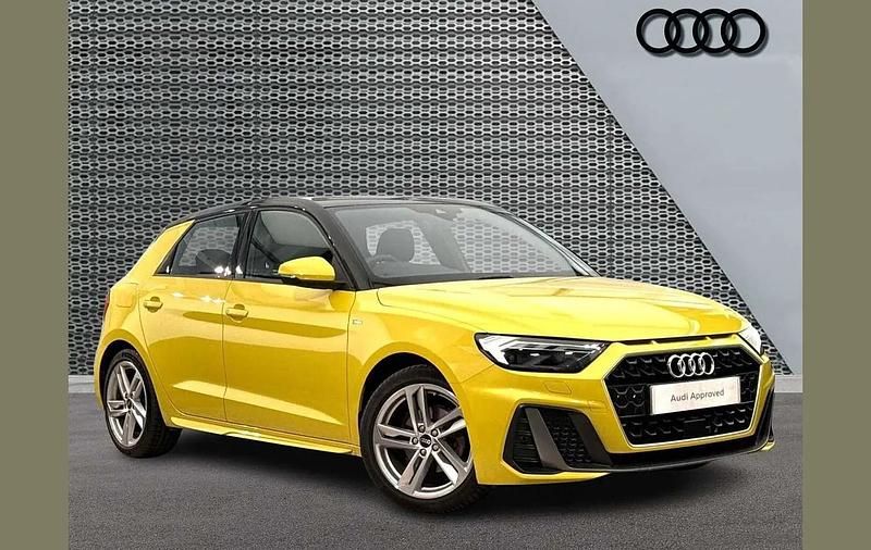 Used Audi A1 S-Line 147 HP (108 kW) 2021 Yellow SUV