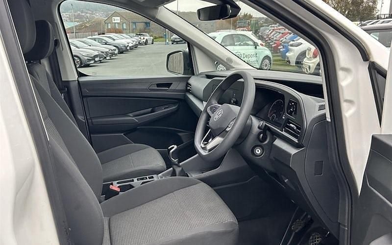 Used VW Caddy 102 HP (75 kW) 2023 White MPV