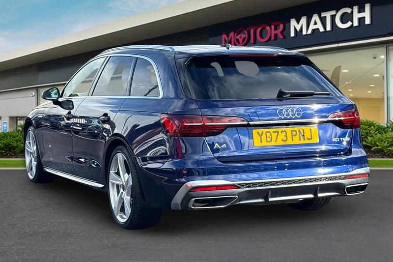 Used Audi A4 S-Line 2024 Blue Estate