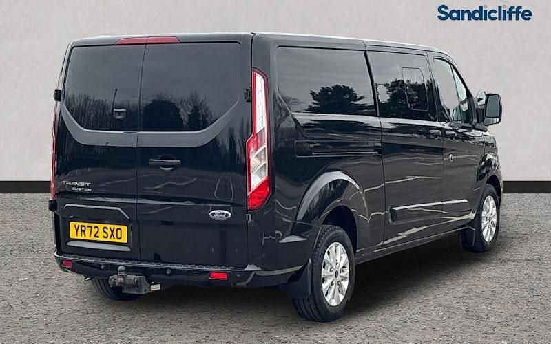 Used Ford Transit Custom Limited 131 HP (96 kW) 2022 Black Van