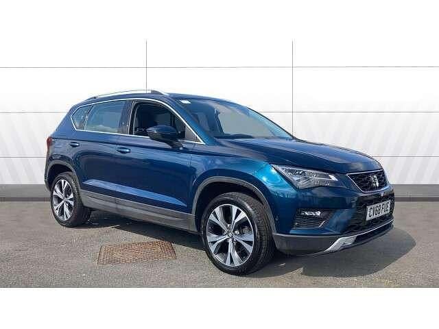 Blue Used 2018 Seat Ateca SE Technology SUV | £11,829 (Fair price) - Image 1/4