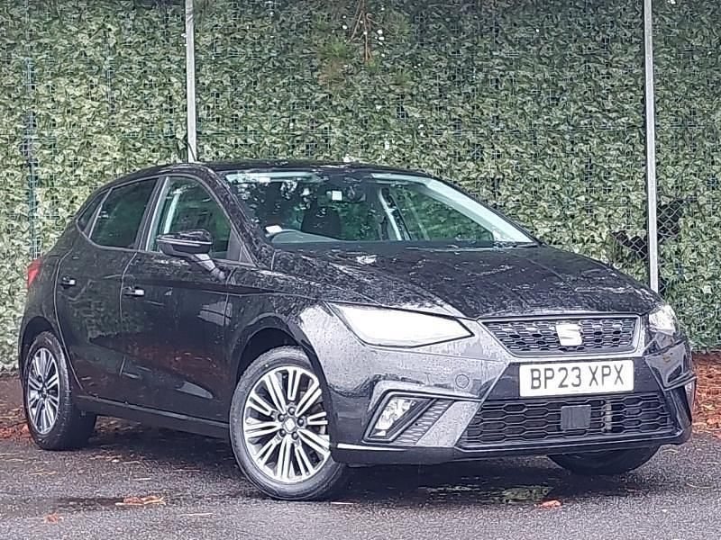 Black Used 2023 Seat Ibiza SE Hatchback | £13,998 (Fair price) - Image 1/4