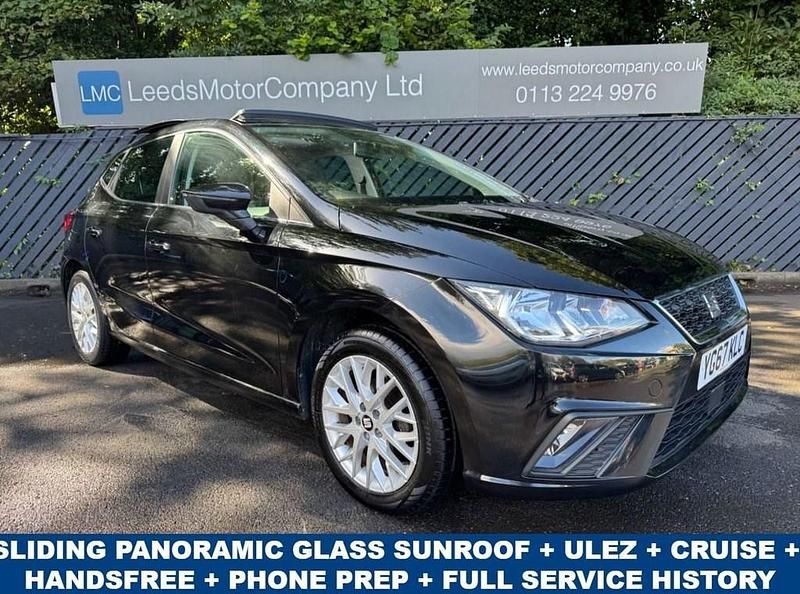 Black Used 2017 Seat Ibiza Design Hatchback | £9,495 (Fair price) - Image 1/4