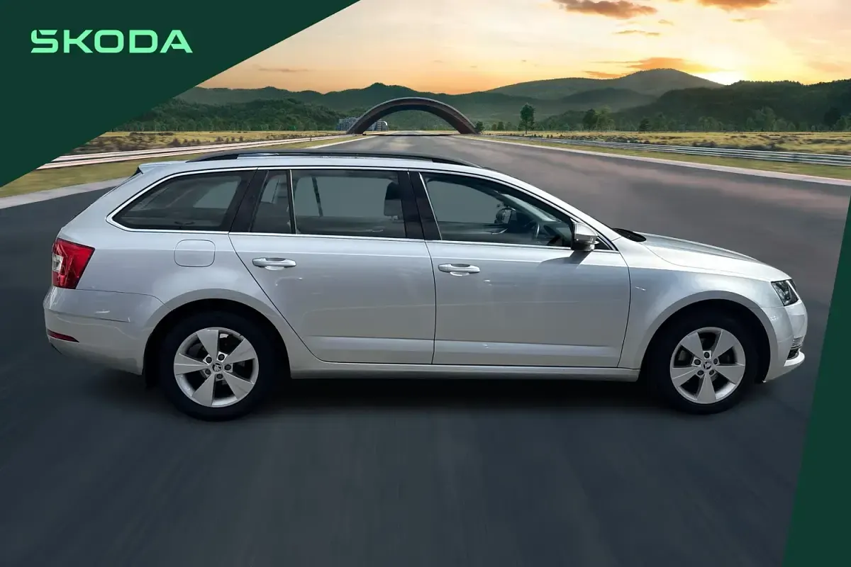 Used Skoda Octavia SE Technology 116 HP (85 kW) 2019 Silver Estate