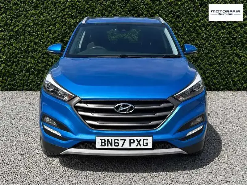 Used Hyundai Tucson SE 132 HP (97 kW) 2017 Blue SUV