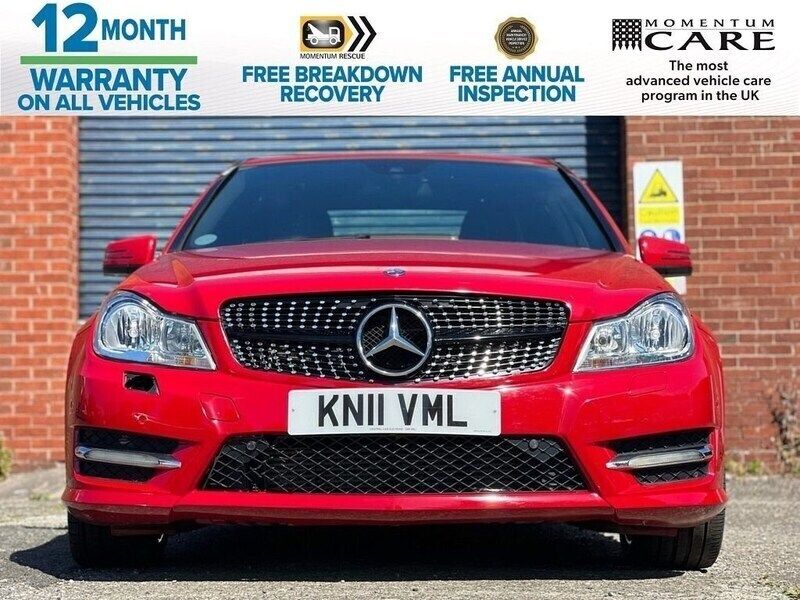 Red Used 2011 Mercedes C220 Sport Sedan | £7,995 - Image 1/4