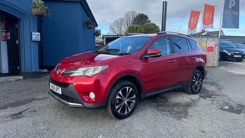 Begagnad Toyota RAV4 124 HK (91 kW) 2015 Röd SUV