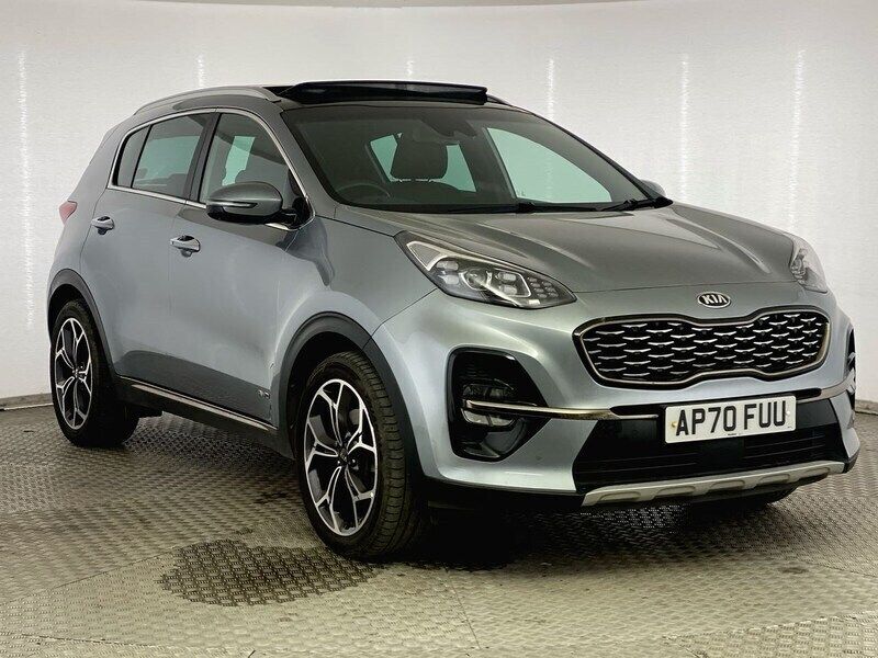 Silver Used 2020 Kia Sportage GT-Line S SUV | £18,990 (Fair price) - Image 1/4