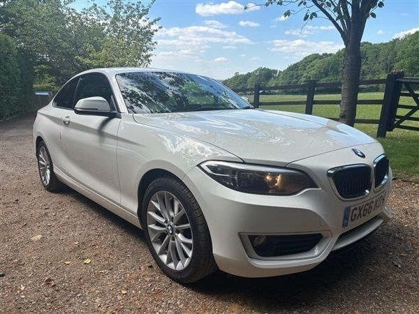 White Used 2016 BMW 218 Impressive Coupe | £6,450 (Super price) - Image 1/1