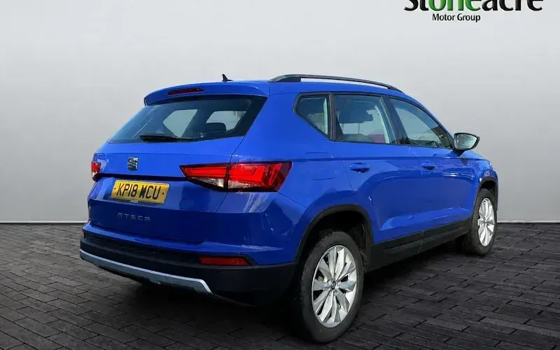 Used Seat Ateca Ecomotive 116 HP (85 kW) 2018 Blue SUV