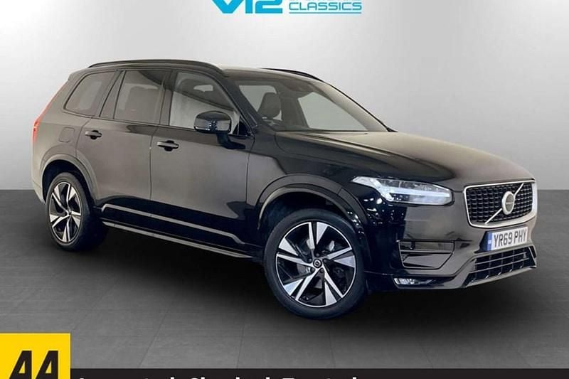 Black Used 2019 Volvo XC90 R-Design SUV | £25,395 (Good price) - Image 1/1