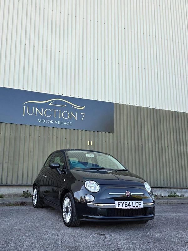 Usado Fiat 500 Lounge 69 HP (50 kW) 2014 Preto Citadino