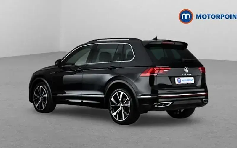 Used VW Tiguan R-line 150 HP (110 kW) 2018 Black SUV