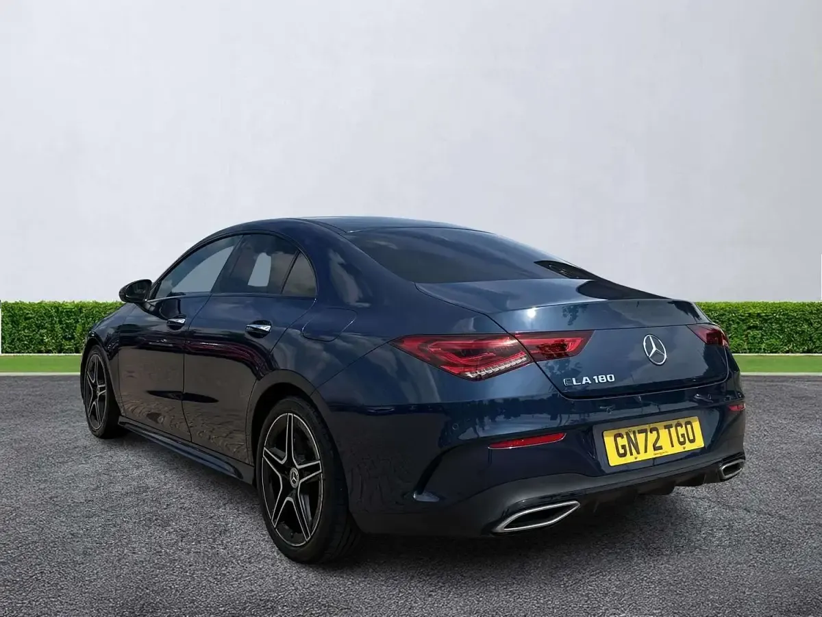 Used Mercedes CLA180 AMG Line Premium 2022 Blue Sedan