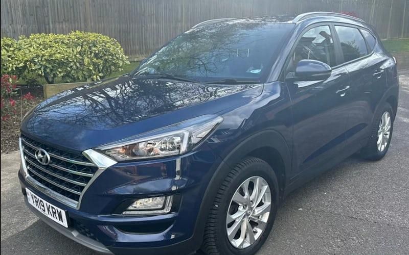 Used Hyundai Tucson SE 177 HP (130 kW) 2019 Blue SUV