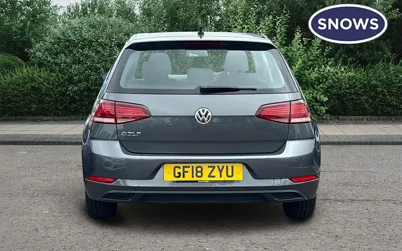 Used VW Golf VII S 125 HP (91 kW) 2018 Grey Hatchback