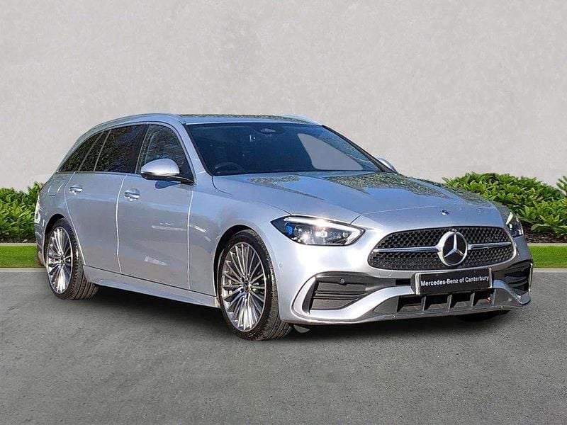 Used Mercedes C220 AMG Line Premium 2022 Silver Estate