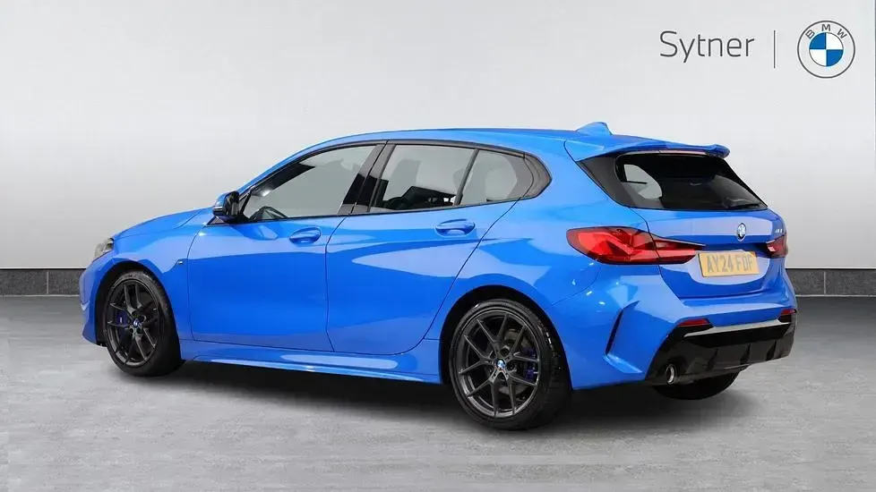 Used BMW 118 M Sport 134 HP (98 kW) 2024 Blue Hatchback