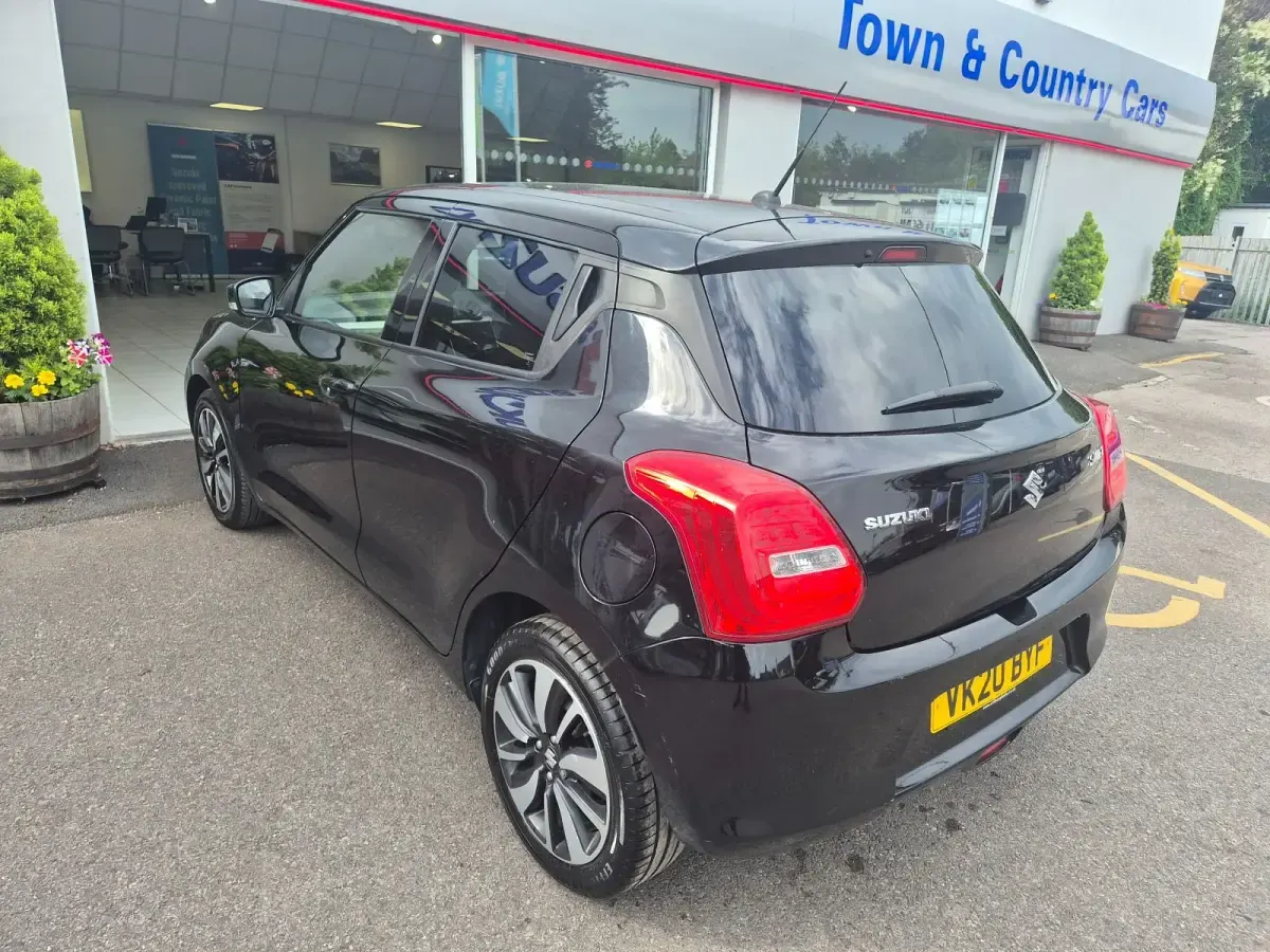 Used Suzuki Swift SZ5 111 HP (81 kW) 2020 Black Hatchback