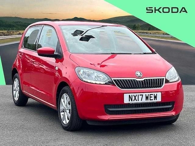 Red Used 2017 Skoda Citigo SE Hatchback | £5,363 (Good price) - Image 1/4