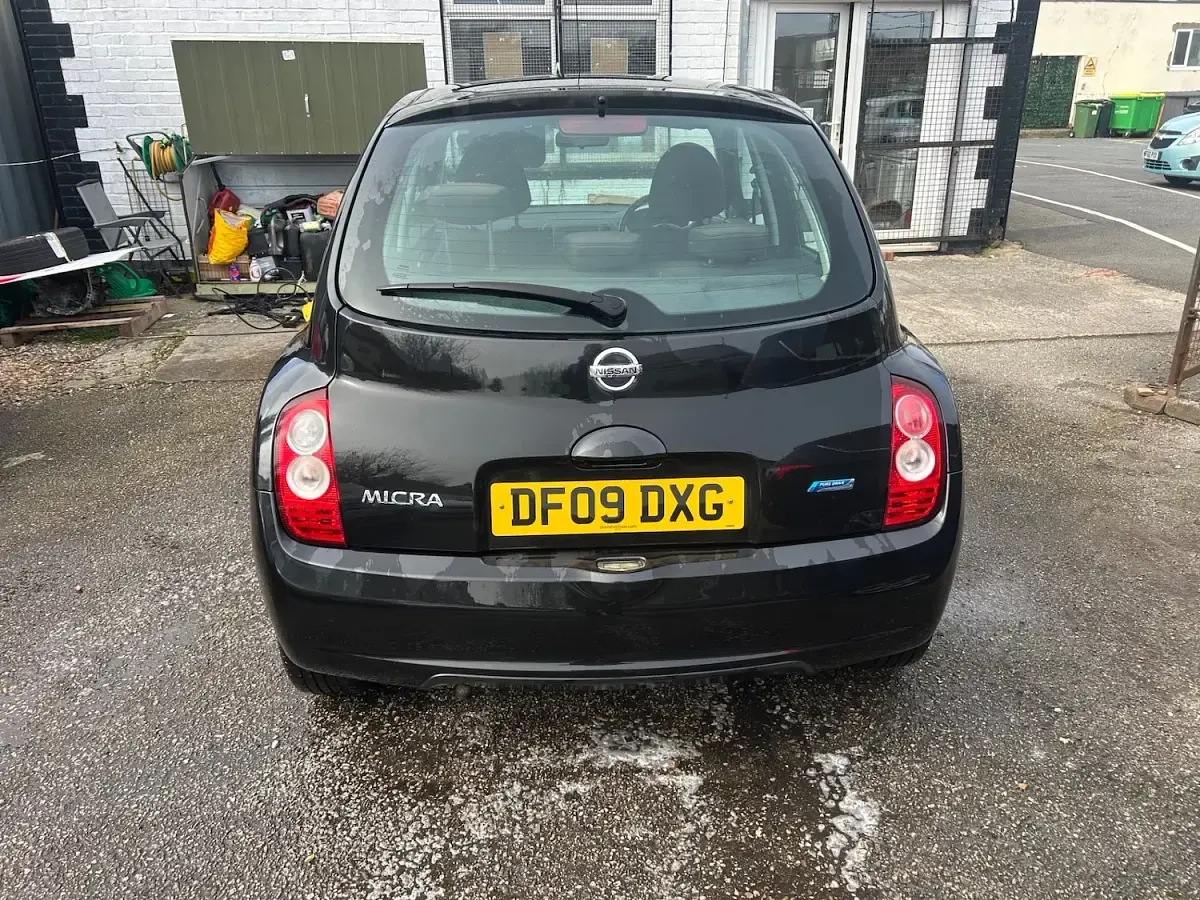 Used Nissan Micra N-TEC 2009 Black Hatchback