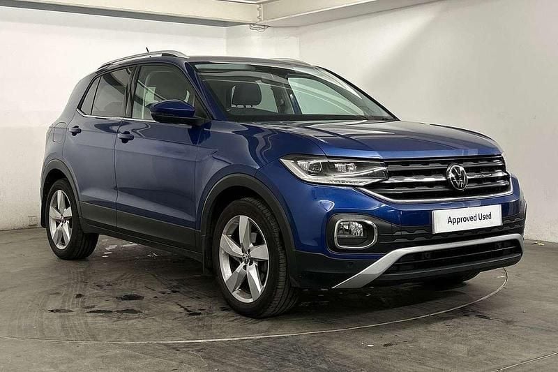 Blue Used 2021 VW T-Cross SEL SUV | £16,995 (Fair price) - Image 1/4
