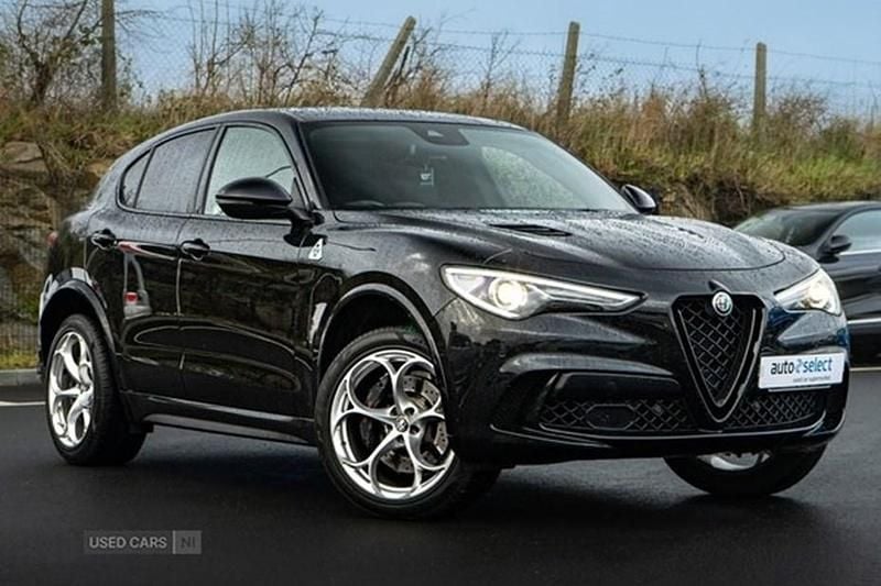 Used Alfa Romeo Stelvio Quadrifoglio 510 HP (375 kW) 2021 Black SUV