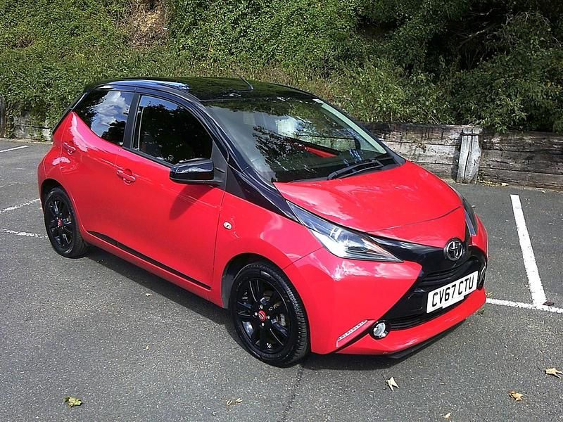 Red Used 2017 Toyota Aygo X-cite Hatchback | £6,995 (Fair price) - Image 1/4