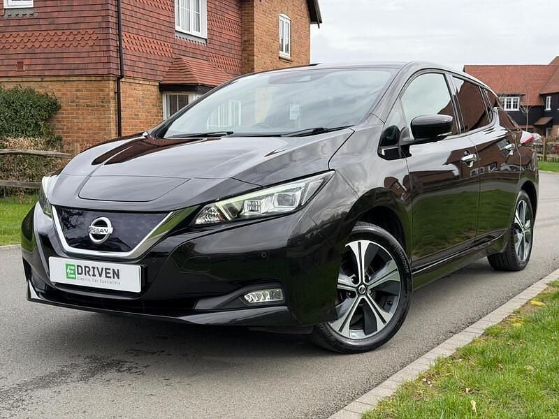 Used Nissan Leaf Tekna 160 kW (218 HP) 2020 Black Hatchback