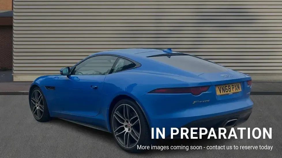 Used Jaguar F-Type R-Dynamic 300 HP (220 kW) 2018 Blue