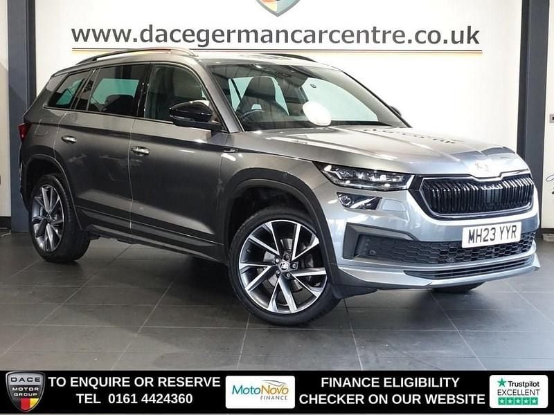 Used Skoda Kodiaq SportLine 150 HP (110 kW) 2023 Grey SUV