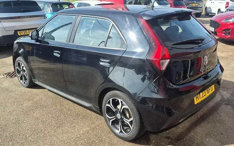 Used MG MG3 Exclusive 106 HP (77 kW) 2023 Black Hatchback