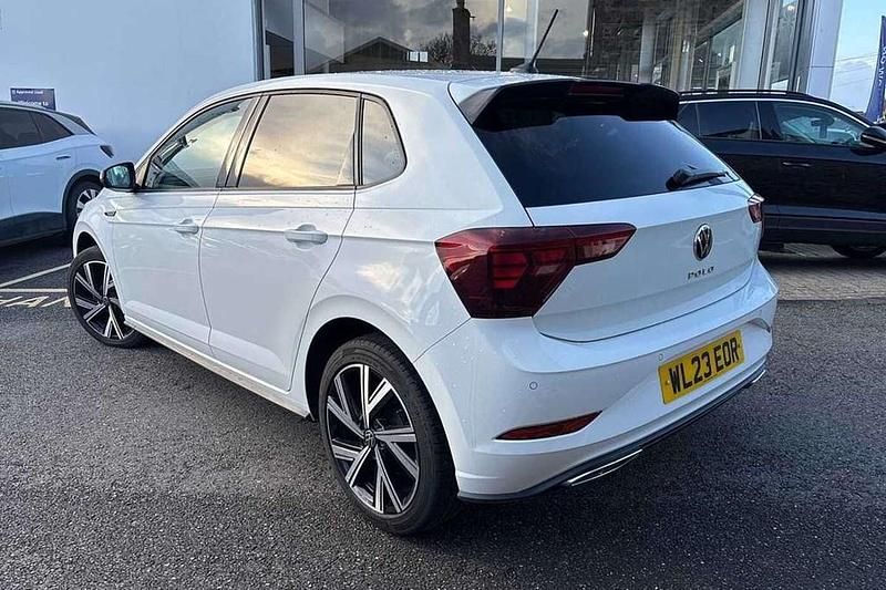 Used VW Polo R-line 95 HP (69 kW) 2023 White Hatchback