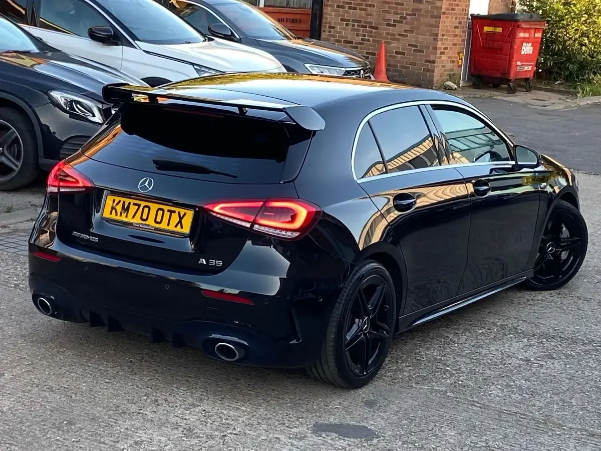 Used Mercedes A35 AMG Executive 306 HP (225 kW) 2020 Black Hatchback