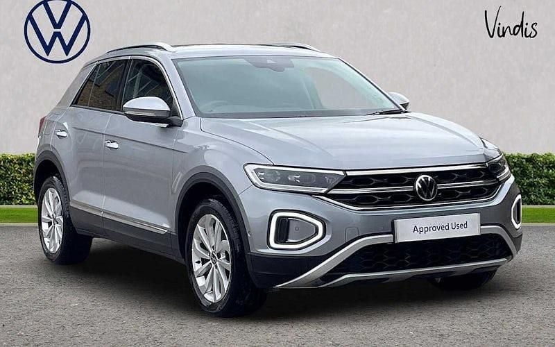 Silver Used 2024 VW T-Roc Style SUV | £20,451 (Good price) - Image 1/4