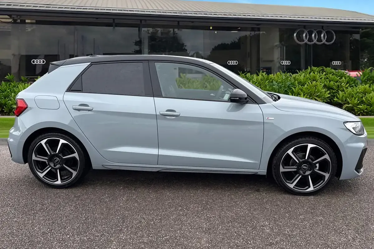 New Audi A1 Sportback Black Edition 2026 Grey Hatchback