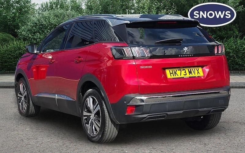 Used Peugeot 3008 Allure+ 136 HP (100 kW) 2023 Red SUV