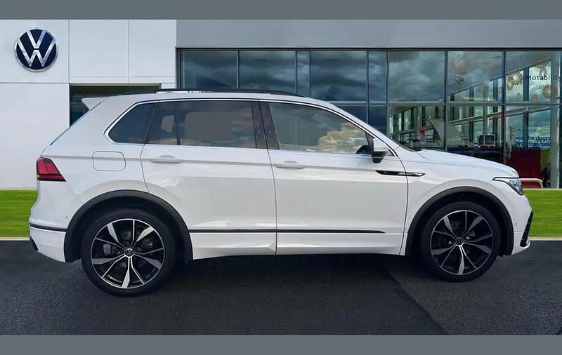 Used VW Tiguan R-line 150 HP (110 kW) 2022 White SUV