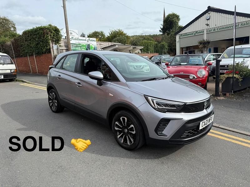 Grey Used 2021 Vauxhall Crossland S SUV | £10,990 (Fair price) - Image 1/4