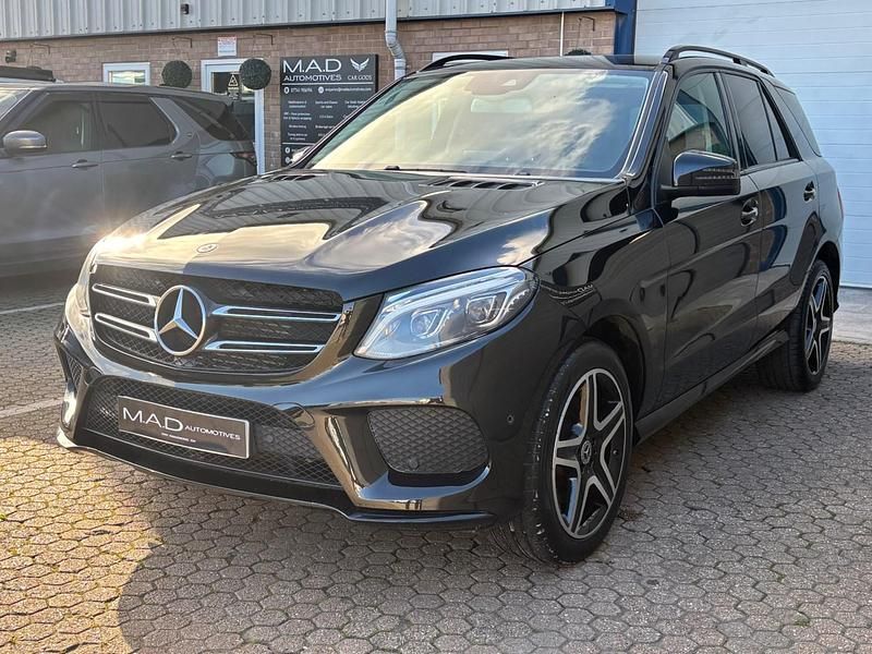Used Mercedes GLE250 AMG line 2017 Black Estate